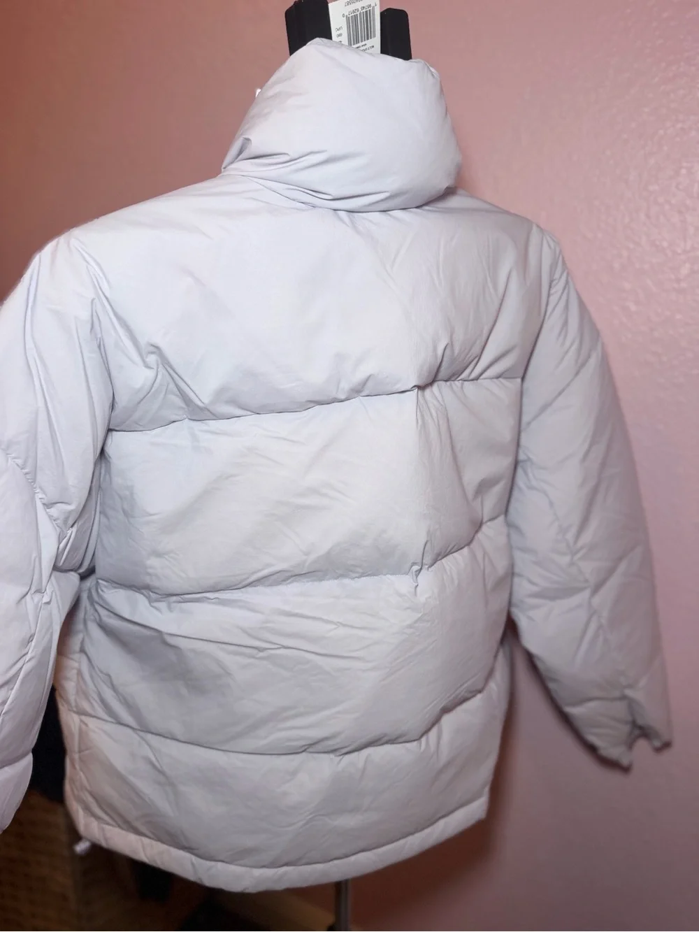 Adidas woman light lavender/silverish Puffer Jacket - Lightweight Insulated Coat